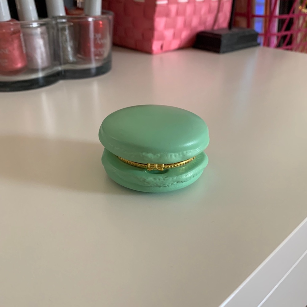 Ceramic Macaron Trinket Box